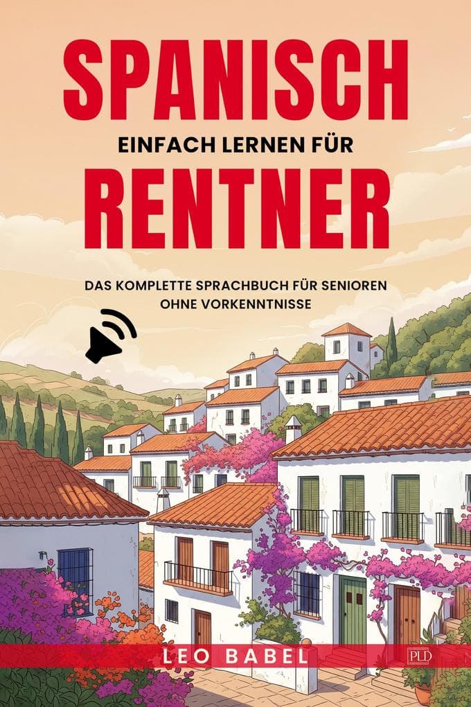 Spanisch lernen für Rentner: Das komplette Sprachbuch für Senioren ohne Vorkenntnisse: Ideal zum Auswandern, Überwintern oder für den Langzeiturlaub in Spanien oder Lateinamerika.