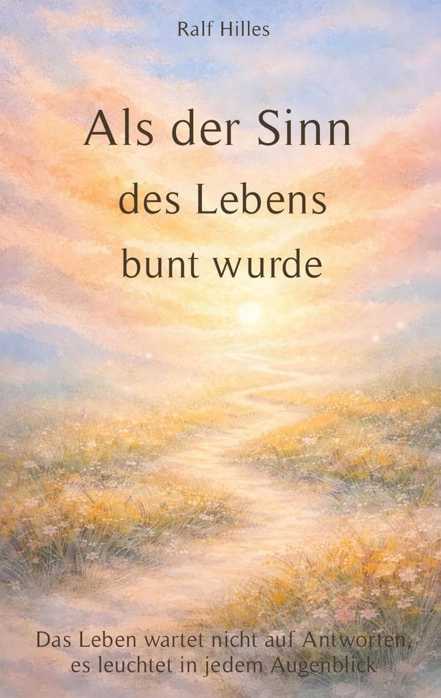 Als der Sinn des Lebens bunt wurde: Das Leben wartet nicht auf Antworten, es leuchtet in jedem Augenblick
