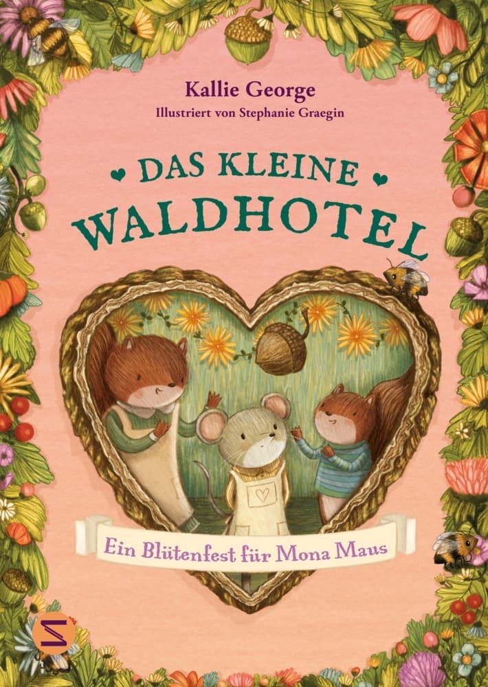 Das kleine Waldhotel. Ein Blütenfest für Mona Maus (Band 3): Ein turbulenter Frühling im kleinen Waldhotel! | Mit wunderschönen schwarzweiß Illustrationen | Vorlesebuch für Kinder ab 5 Jahren