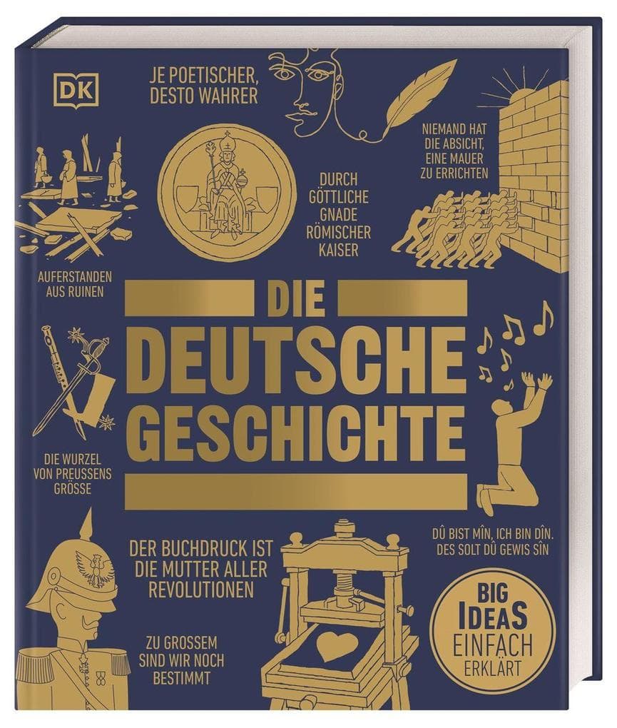 Big Ideas. Die deutsche Geschichte: Big Ideas - einfach erklärt. Konzentriertes Wissen über die wichtigsten Ereignisse der deutschen Geschichte von der Spätantike bis heute