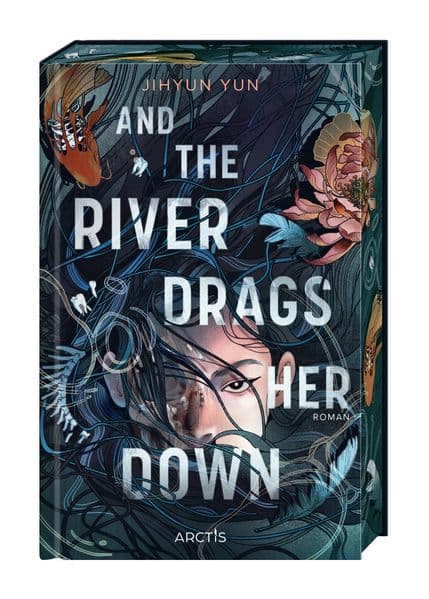 And The River Drags Her Down: Düstere Fantasy meets koreanische Mythologie | Limitierte Auflage mit Farbschnitt