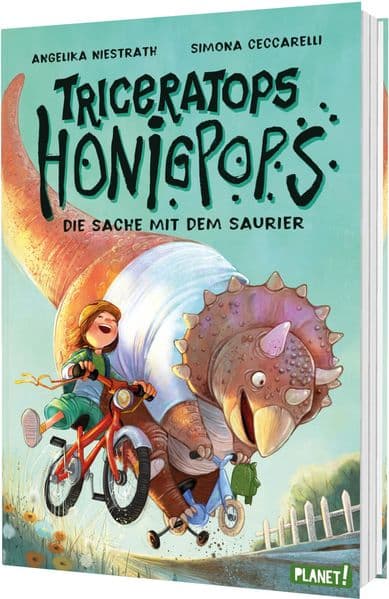 Triceratops Honigpops 1: Die Sache mit dem Saurier: Lustiges Dino-Abenteuer für Kinder ab 6