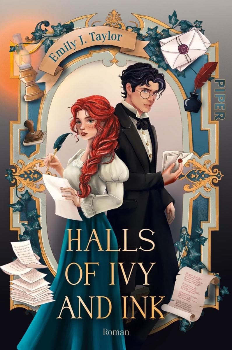 Halls of Ivy and Ink: Roman | Zauberhafte Dark Academia mit Briefmagie
