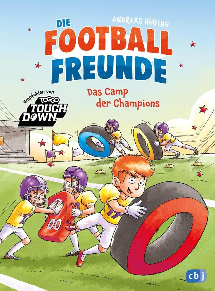 Die Football-Freunde - Das Camp der Champions: Das vierte American-Football-Abenteuer für Kinder ab 8 Jahren. Mit Glossar