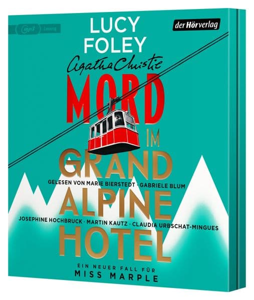 Mord im Grand Alpine Hotel: Ein neuer Fall für Miss Marple - Booklet mit Personenliste von Ermittlern und Verdächtigen