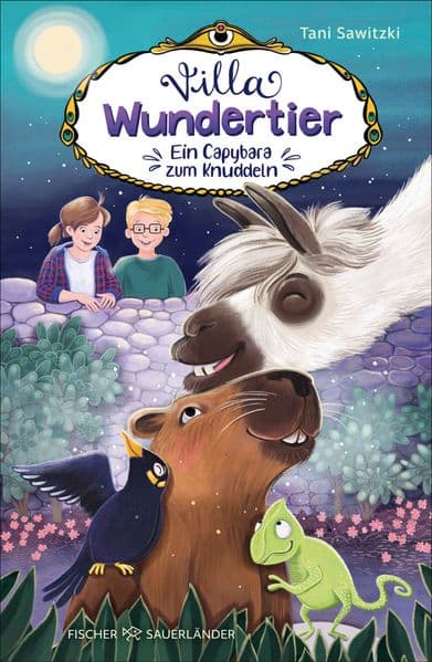 Villa Wundertier - Ein Capybara zum Knuddeln: Ein magisch-lustiges Tierabenteuer für Kinder ab 8 Jahren. Mit viel Witz und coolen Illustrationen