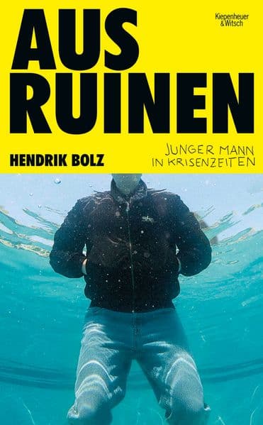 Aus Ruinen: Junger Mann in Krisenzeiten