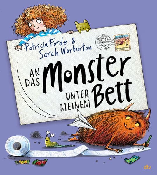 An das Monster unter meinem Bett: Ein lustiges und warmherziges Bilderbuch für alle ab 3
