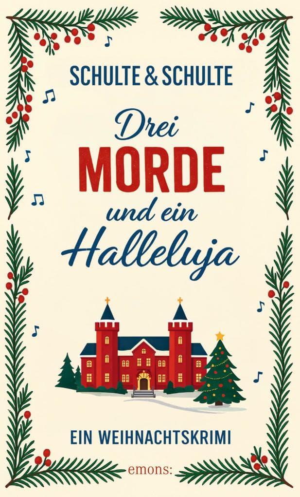 Drei Morde und ein Halleluja: Cosy Crime im Schnee. Alpenkrimi, eingeschneites Hotel, Locked-Room - Ein Weihnachtskrimi