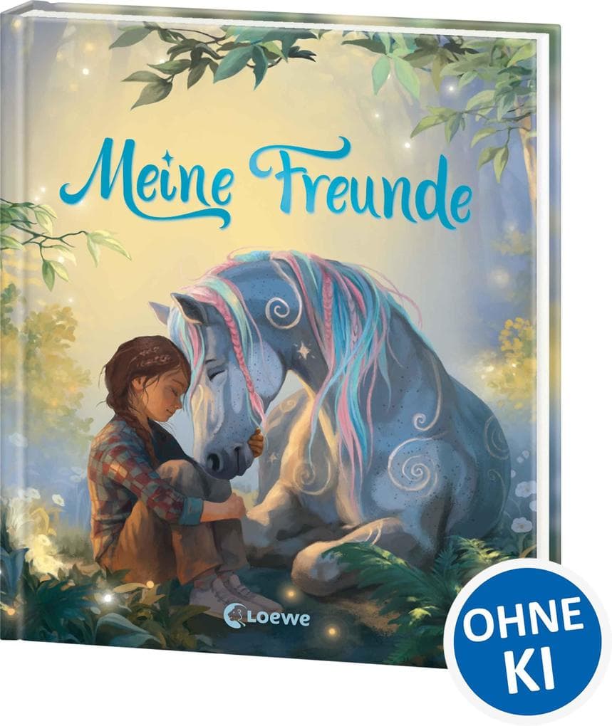 Meine Freunde (Wundermähne): Freundebuch zur Kinderbuchreihe Wundermähne - Zur Erinnerung an magische Freundschaften aus der Schulzeit - Das perfekte Geschenk für alle Pferde-Fans ab 7 Jahren
