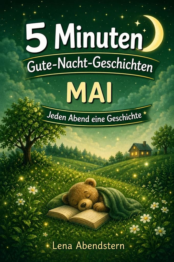 5 Minuten Gute-Nacht-Geschichten - Mai: Für jeden Abend im Mai eine ruhige Gute-Nacht-Geschichte zum Einschlafen | Für Kinder von 3-7 Jahren