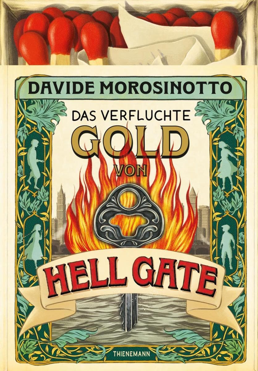 Das verfluchte Gold von Hell Gate: Fesselndes Jugendbuch ab 12 über eine gefährliche Schatzsuche im New York der 1920er Jahre
