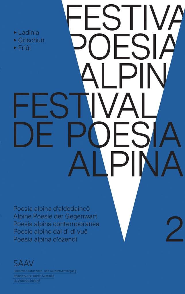 Festival de poesia alpina 2: Alpine Poesie der Gegenwart