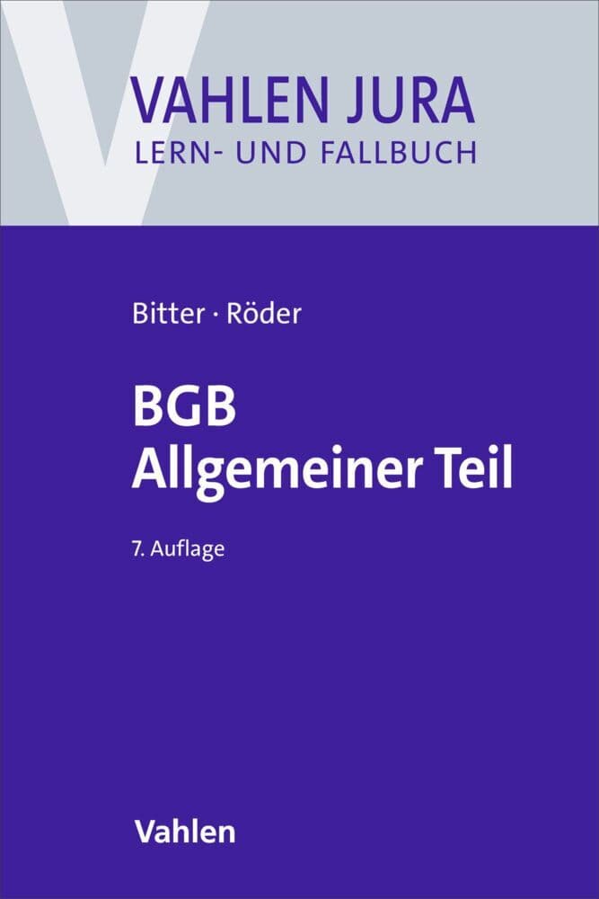 BGB Allgemeiner Teil