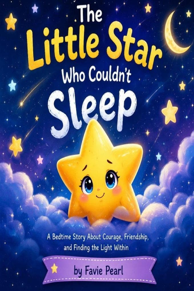 The Little Star Who Couldn't Sleep: A Gentle Bedtime Story About Rest and Dreams