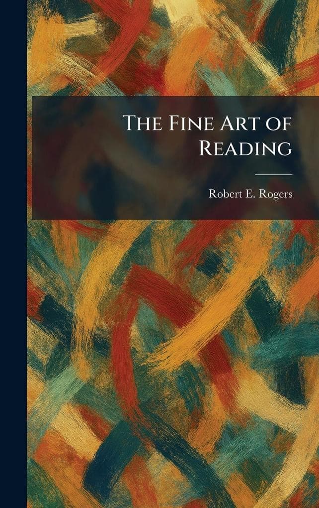 The Fine Art of Reading