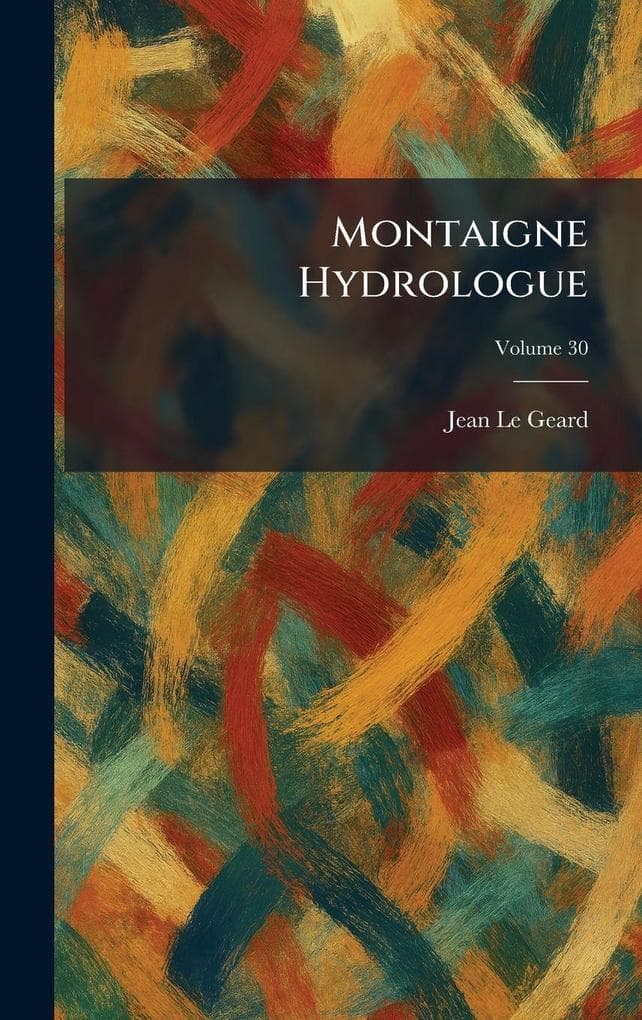 Montaigne Hydrologue