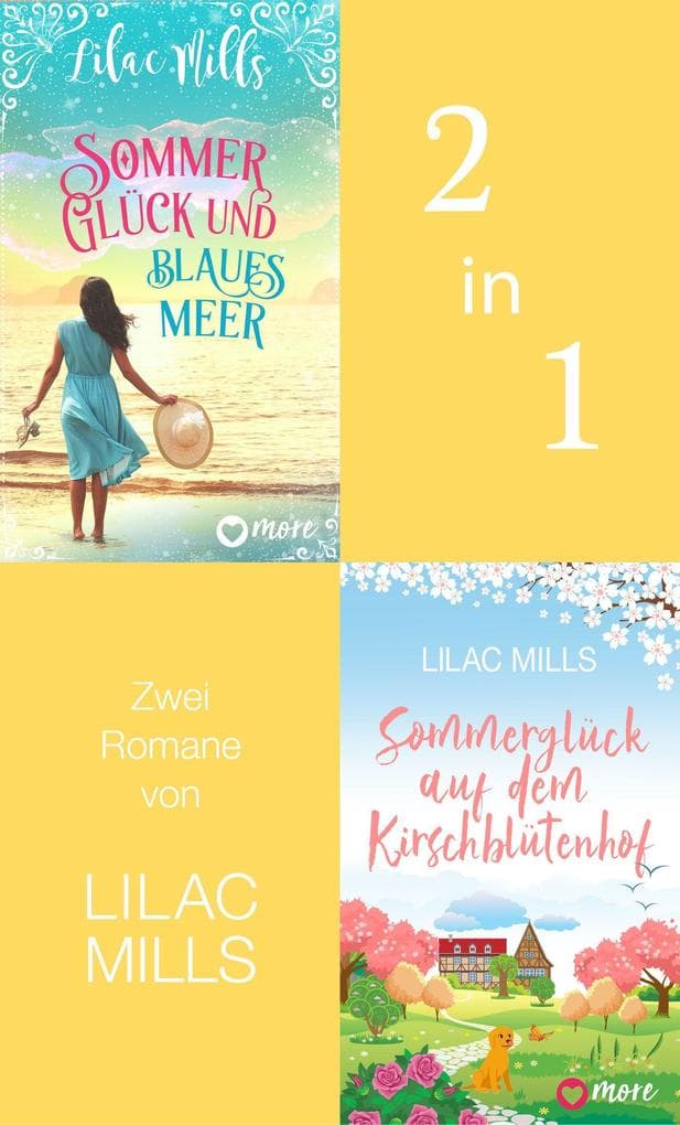 Sommer, Glück und blaues Meer & Sommerglück auf dem Kirschblütenhof