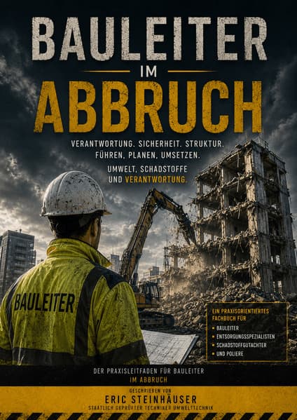 Bauleiter im Abbruch - Der Praxisleitfaden für Bauleiter im Abbruch: Geschrieben von Eric Steinhäuser