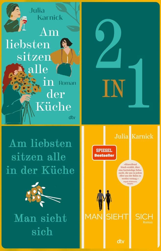 Am liebsten sitzen alle in der Küche - Man sieht sich: Zwei E-Books in einem Band