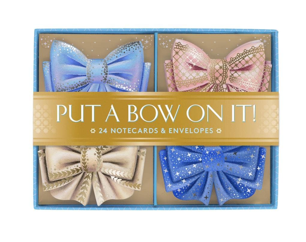 Put a Bow on It! Notes: 24 Notecards & Envelopes