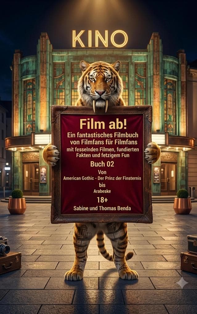 Film ab! - Buch 02 - Von American Gothic - Der Prinz der Finsternis bis Arabeske: Ein fantastisches Filmbuch von Filmfans für Filmfans mit fesselnden Filmen, fundierten Fakten und fetzigem Fun.