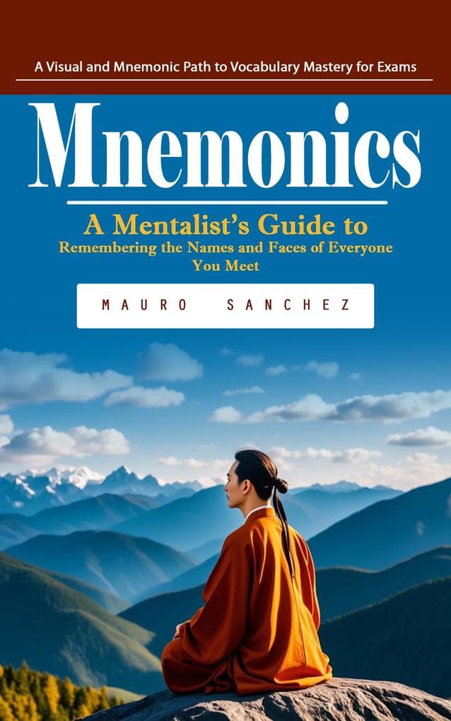 Mnemonics: A Visual and Mnemonic Path to Vocabulary Mastery for Exams (A Mentalist's Guide to Remembering the Names and Faces of Everyone You Meet)
