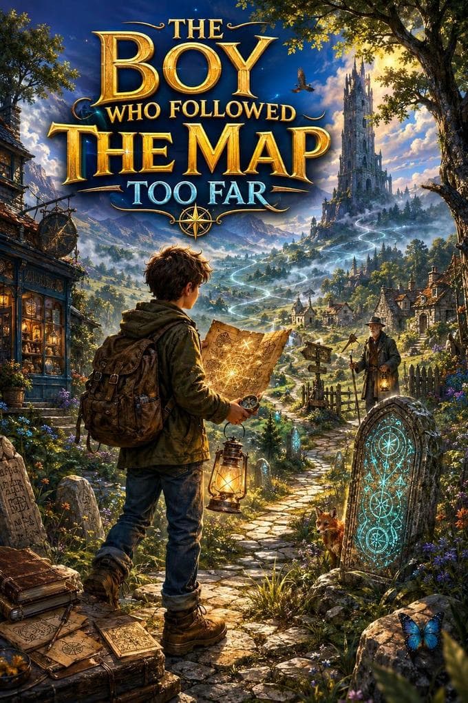 The Boy Who Followed the Map Too Far: Stories for kids, #11