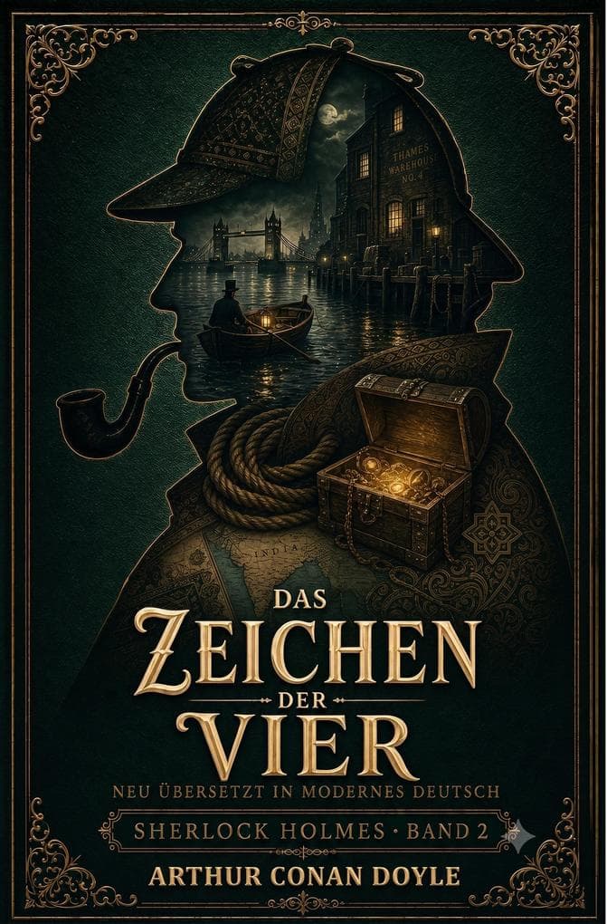 Das Zeichen der Vier Neu übersetzt in modernes Deutsch: Sherlock Holmes · Band 2
