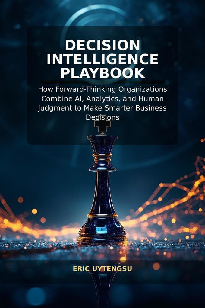 Decision Intelligence Playbook: How Forward-Thinking Organizations Combine AI, Analytics, and Human Judgment to Make Smarter Business Decisions