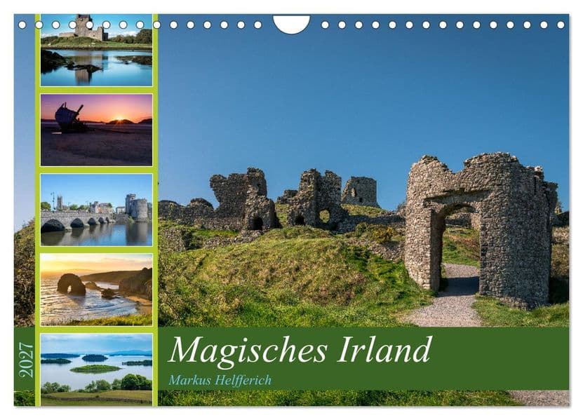 Magisches Irland 2027 (Wandkalender 2027 DIN A4 quer), CALVENDO Monatskalender: Fotografien aus Irland von Markus Helfferich