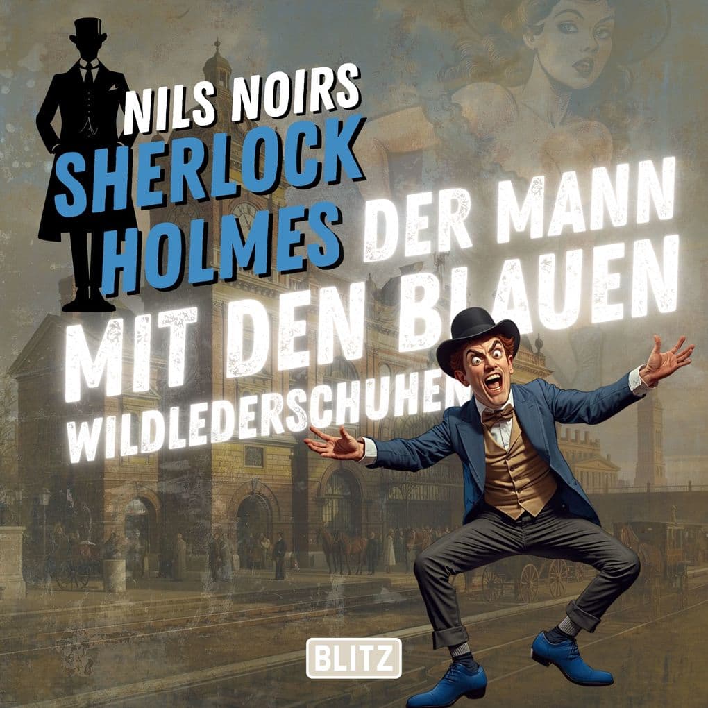 Nils Noirs Sherlock Holmes, Staffel 8 - Folge 1: Der Mann mit den blauen Wildlederschuhen