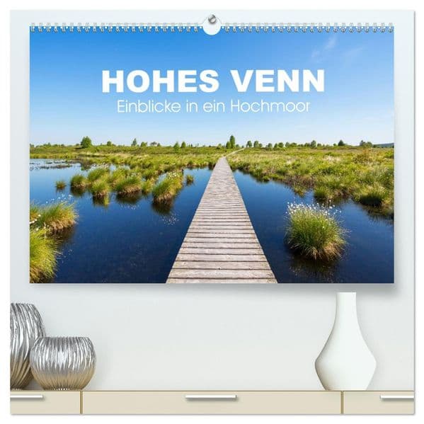 HOHES VENN - Einblicke in ein Hochmoor (hochwertiger Premium Wandkalender 2027 DIN A2 quer), Kunstdruck in Hochglanz: 12 beeindruckende Bilder des größten Hochmoors Europas im Jahresverlauf