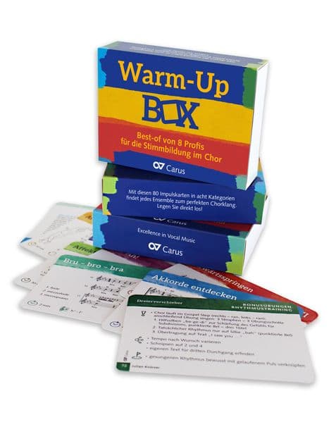 Warm-Up-Box: Best-of von 8 Profis für die Stimmbildung im Chor