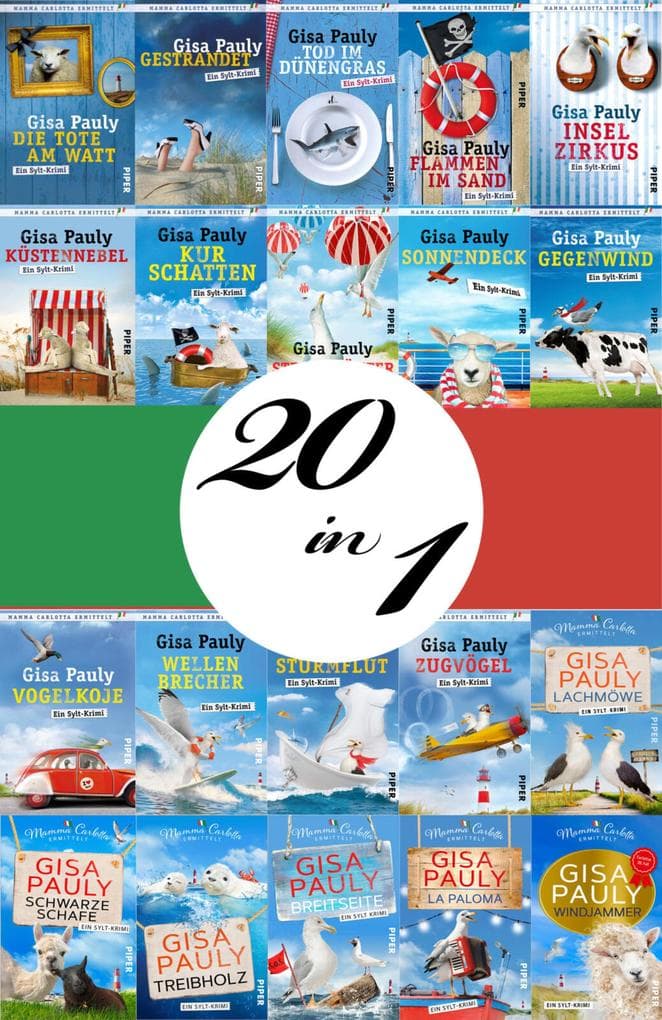 Bundle: Mamma Carlotta 1 bis 20: Sylt-Krimis
