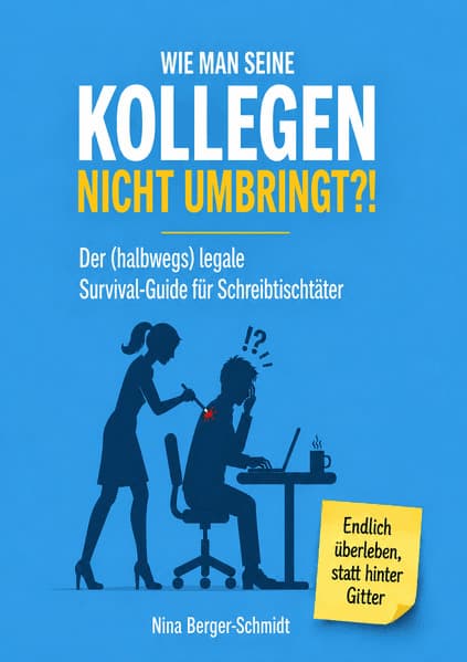 WIE MAN SEINE KOLLEGEN NICHT UMBRINGT?!: Der (halbwegs) legale Survival-Guide für Schreibtischtäter