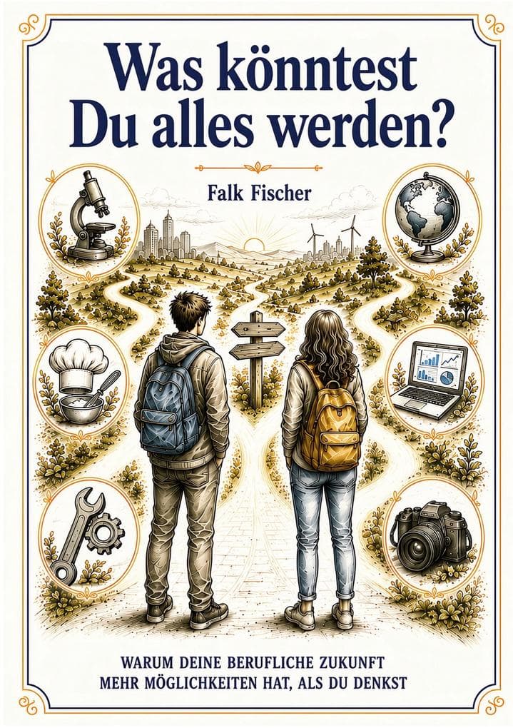 Was könntest Du alles werden?: Warum Deine berufliche Zukunft mehr Möglichkeiten bietet, als Du denkst (Praxisnahe Berufsorientierung für junge Menschen)