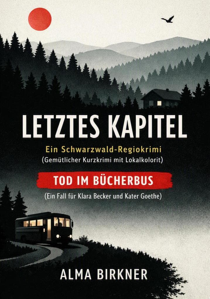 Letztes Kapitel: Ein Schwarzwald-Regiokrimi (Gemütlicher Kurzkrimi mit Lokalkolorit): Tod im Bücherbus (Ein Fall für Klara Becker und Kater Goethe), #1