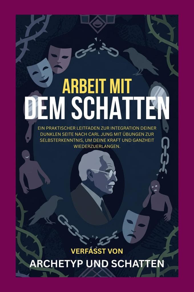 Arbeit mit dem Schatten: Ein praktischer Leitfaden zur Integration deiner dunklen Seite nach Carl Jung mit Übungen zur Selbsterkenntnis, um deine Kraft und Ganzheit wiederzuerlangen