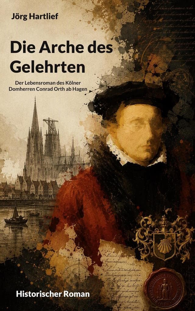 Die Arche des Gelehrten: Der Lebensroman des Kölner Domherren Conrad Orth ab Hagen