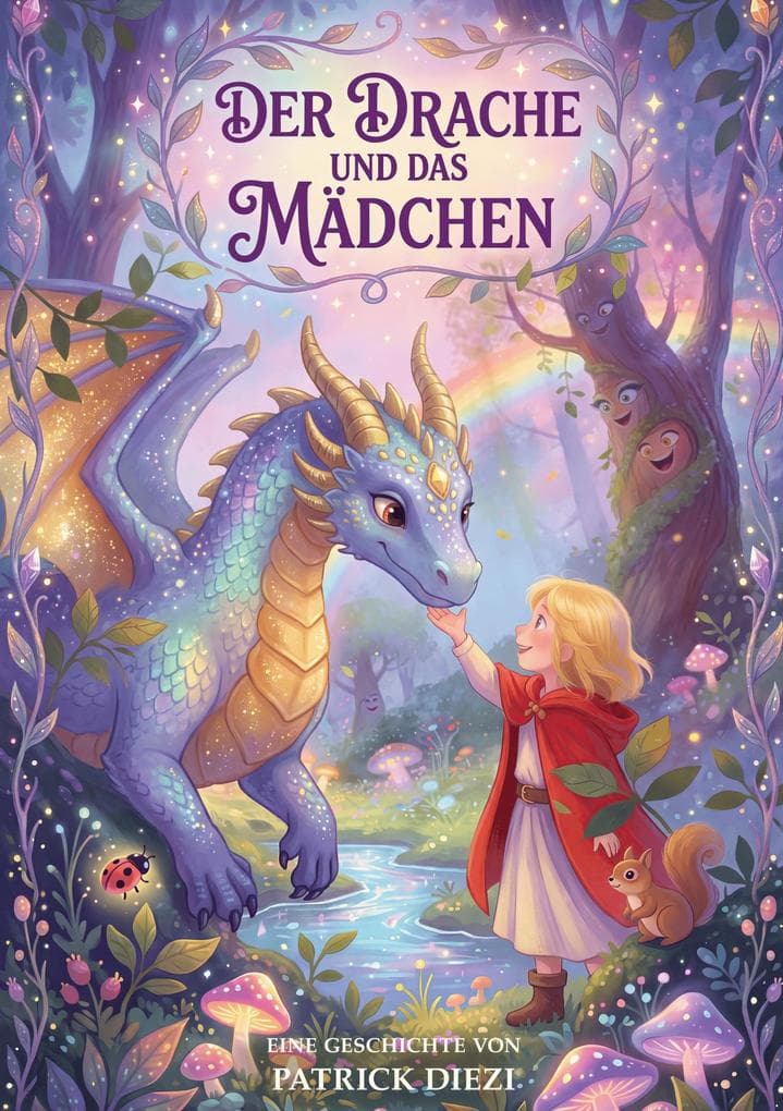 Der Drache und das Mädchen: Wie Drachen und Menschen Freunde wurden - Eine Geschichte von Patrick Diezi