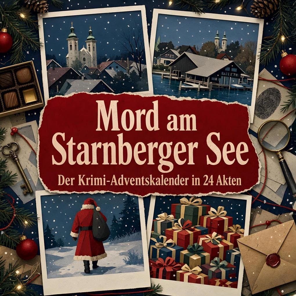 Mord am Starnberger See: Der Krimi-Adventskalender in 24 Akten
