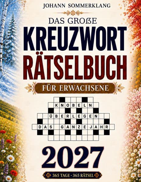 Das große Kreuzworträtselbuch 2027: Ein Jahr. Jeden Tag ein neues Worterlebnis. 365 Tage 365 Rätsel