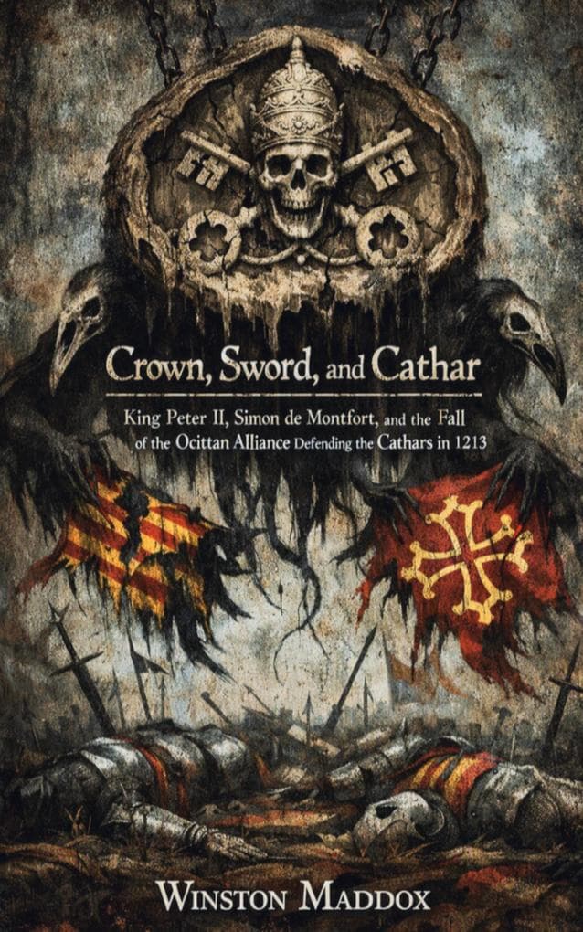 Crown, Sword, and Cathar: King Peter II, Simon de Montfort, and the Fall of the Occitan Alliance Defending the Cathars in 1213: The Rise, Betrayal, and Slaughter of the Cathars, #4