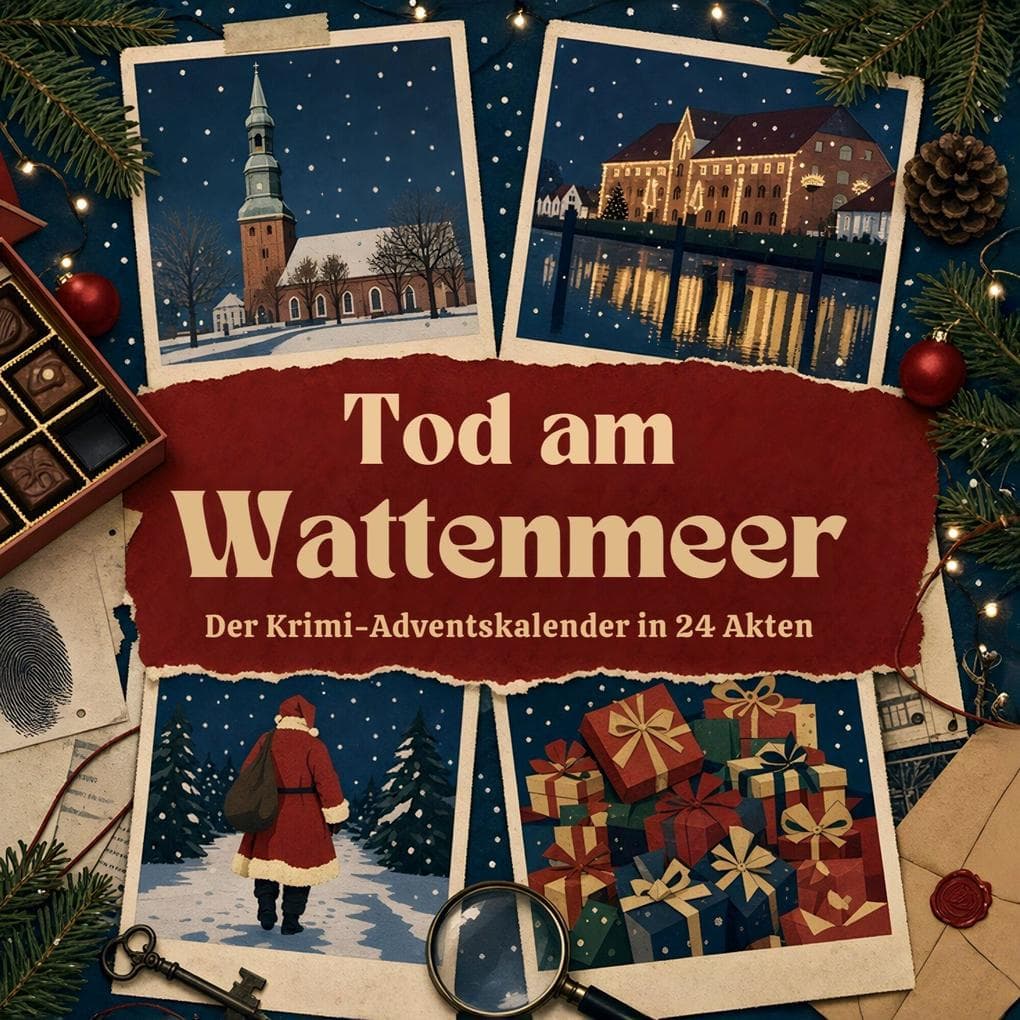 Tod im Wattenmeer: Der Krimi-Adventskalender in 24 Akten