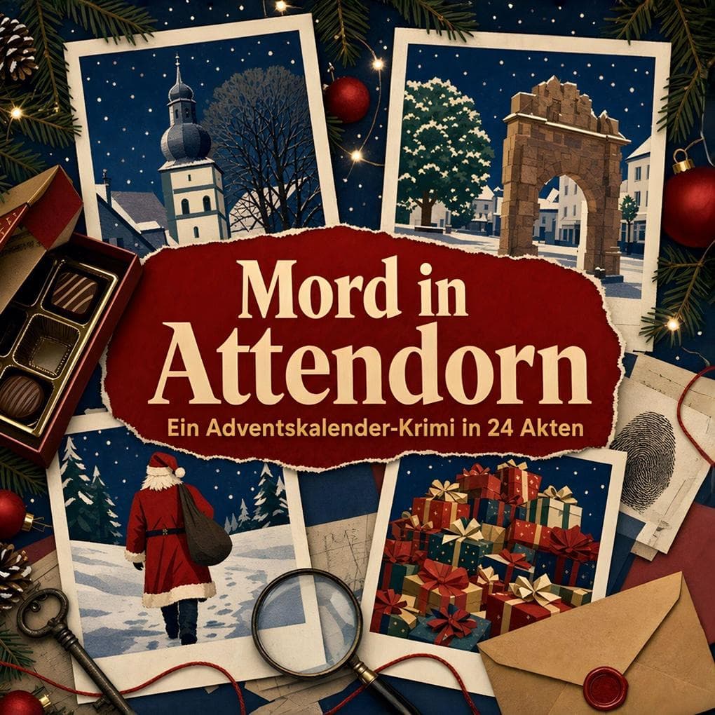 Mord in Attendorn: Ein Adventskalender-Krimi in 24 Akten