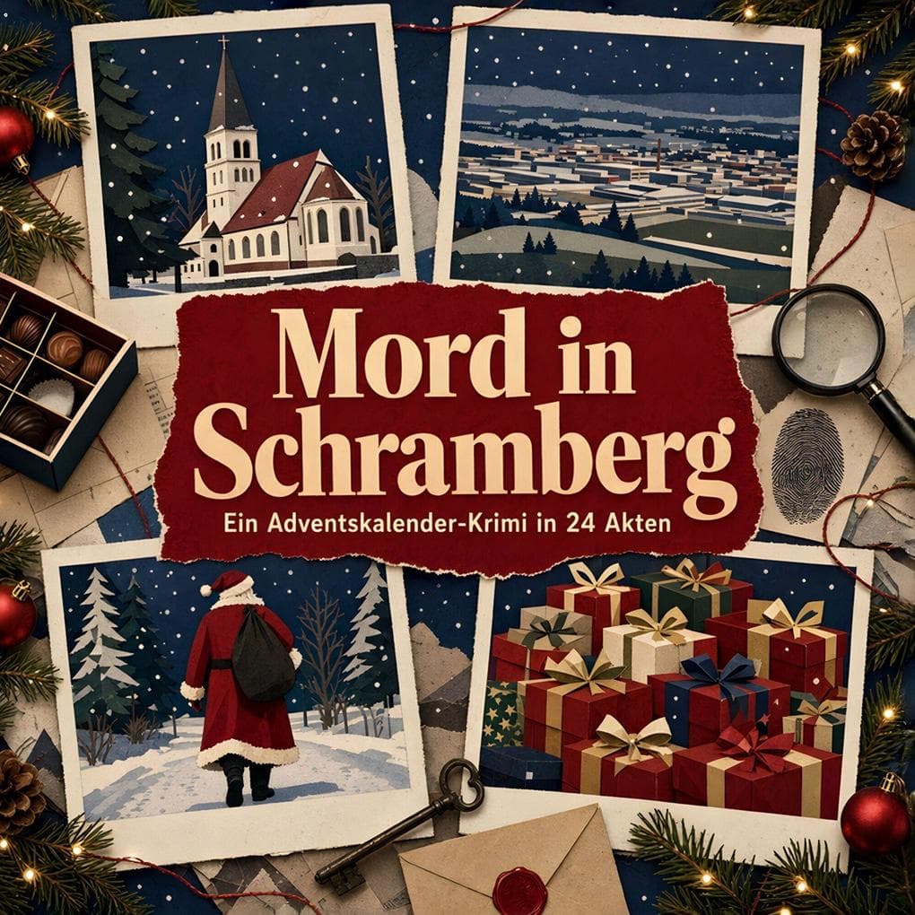 Mord in Schramberg: Ein Adventskalender-Krimi in 24 Akten
