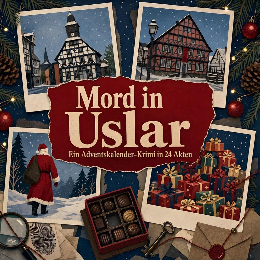 Mord in Uslar: Ein Adventskalender-Krimi in 24 Akten
