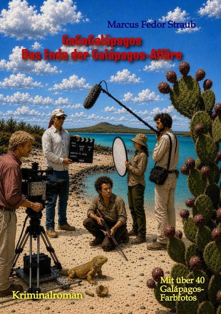 GaGaGalápagos - Das Ende der Galápagos-Affäre: Abenteuerlicher Spannungsroman (teils autobiografisch, teils fiktiv; mit über 40 Galápagos-Farbfotos) um einen tödlich endenden Filmdreh über die geheimnisvolle Galápagos-Affäre der 1930-iger Jahre.