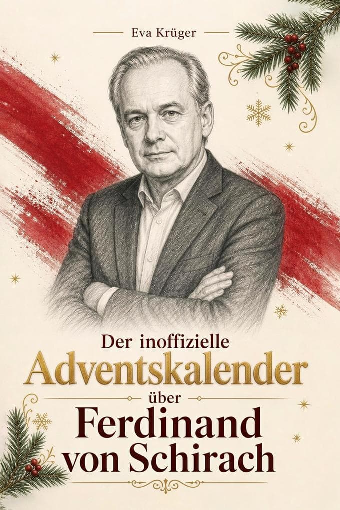 Der inoffizielle Adventskalender über Ferdinand von Schirach: Fanbuch und Biografie in einem. Das ideale Geschenk für alle Fans.